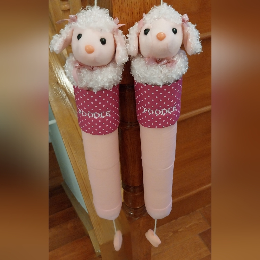 Pink Poodle Boots Supporter